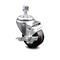 Service Caster 3 Inch Phenolic Wheel Swivel 1/2 Inch Threaded Stem Caster with Brake SCC SCC-TS20S314-PHS-TLB-121315 - alternate 1